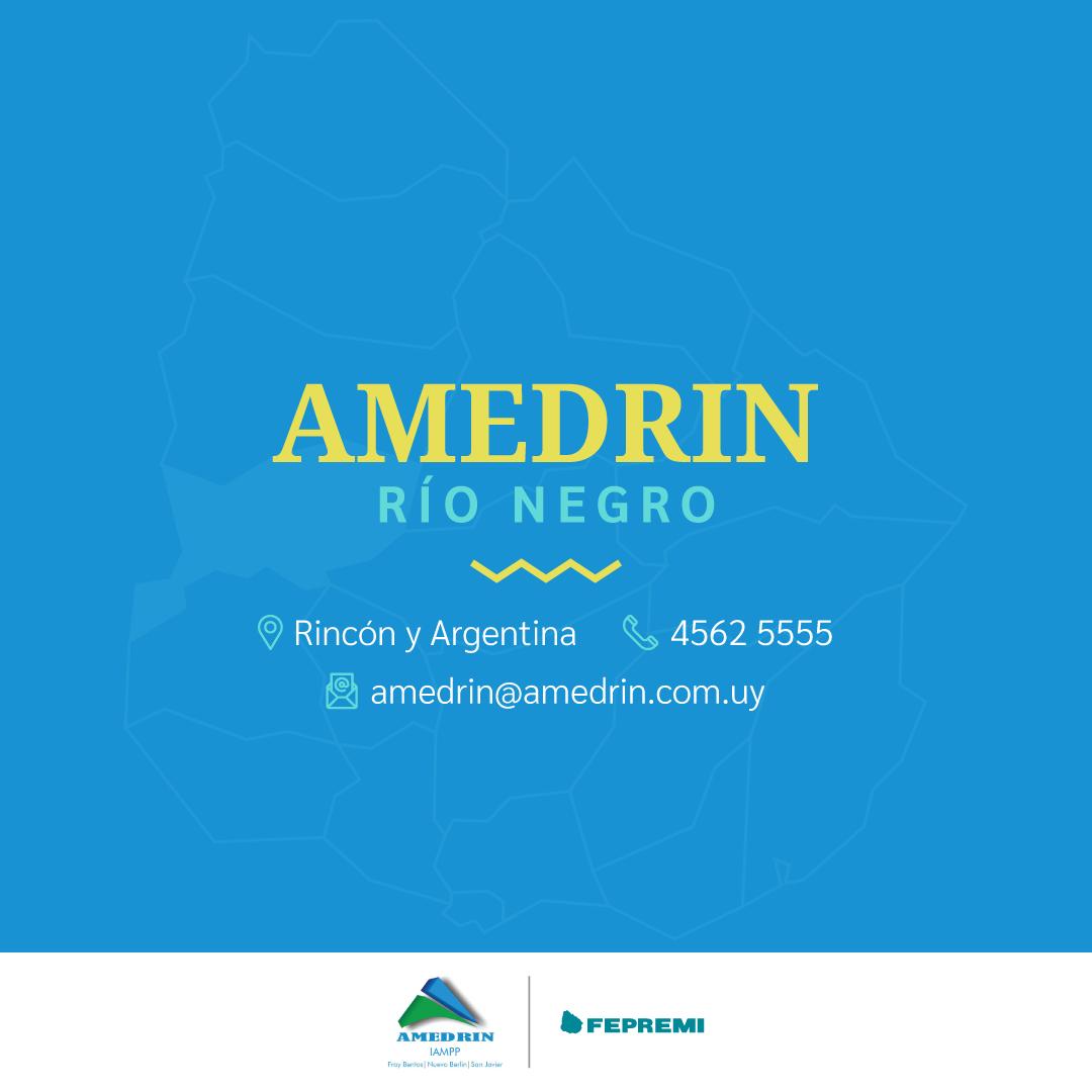 ¿Sabías qué AMEDRIN es quien nos representa en Fray Bentos? #FepremiEnTodoElPais