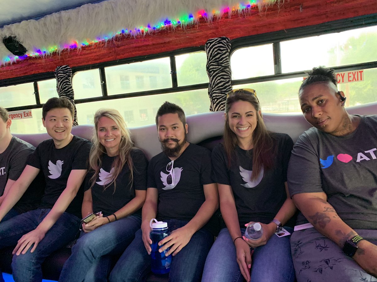 seg_inthecity's tweet photo. Don’t all CTOs hold the important meetings on a Fur Bus? #TweepTour ATL 🔥❤️ https://t.co/ClQm6JkJuA