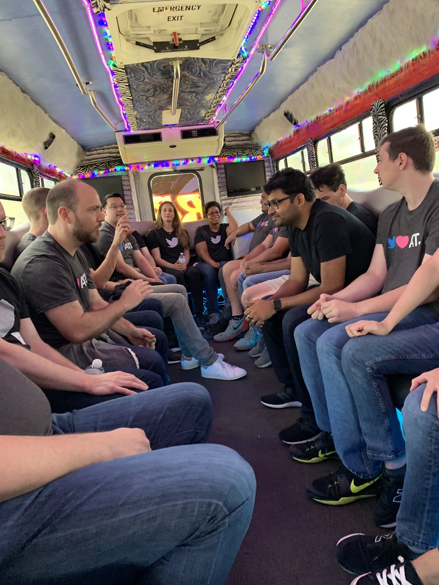 seg_inthecity's tweet photo. Don’t all CTOs hold the important meetings on a Fur Bus? #TweepTour ATL 🔥❤️ https://t.co/ClQm6JkJuA