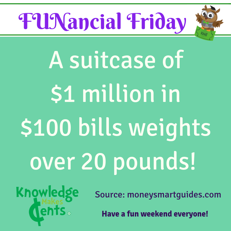 KMCents's tweet photo. Let me carry that suitcase for you. ;)
Have a fun last May Friday!
#FUNancialFriday #teachkidsaboutmoney #moneysmartkids #finance #fun #money #moneymatters #financialliteracyforkids #futuremillionaires #financialsuccess https://t.co/bTwZDqjtCk