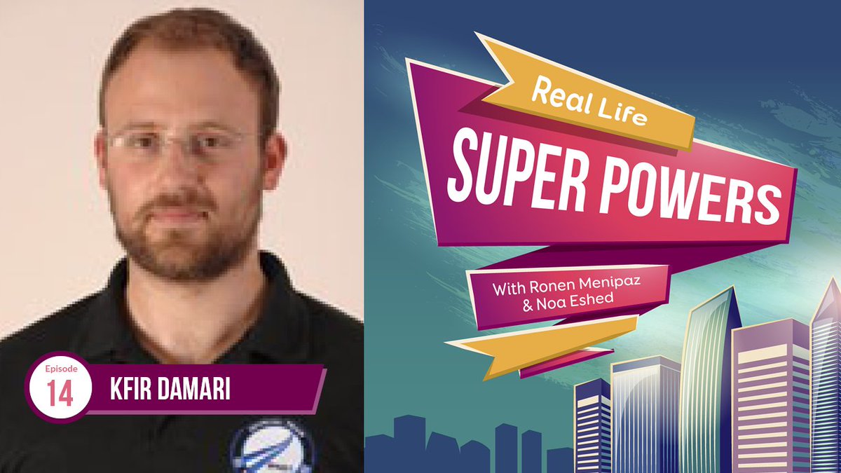 RLSuperpowers's tweet image. Real Life Superpowers - Episode 14 - Kfir Damari (@TeamSpaceIL, Tabookey)

Check out the full interview:

iTunes: apple.co/2QDX648
SoundCloud: bit.ly/2XkwYOe

#spaceIL #Tabookey