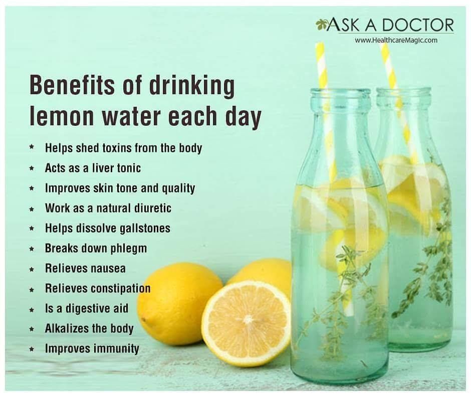 Lemon Water For Liver
