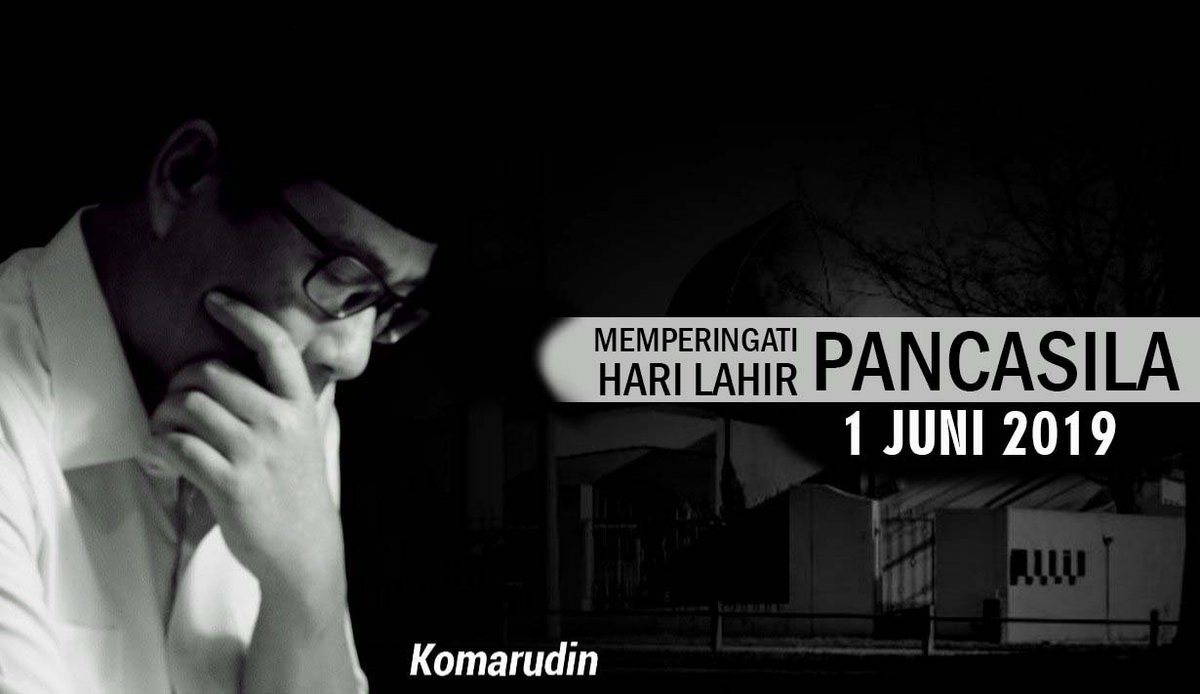 komarudin_2's tweet photo. Memperingati Hari Lahir Pancasila
1 Juni 2019 https://t.co/1Pchc8kEWk