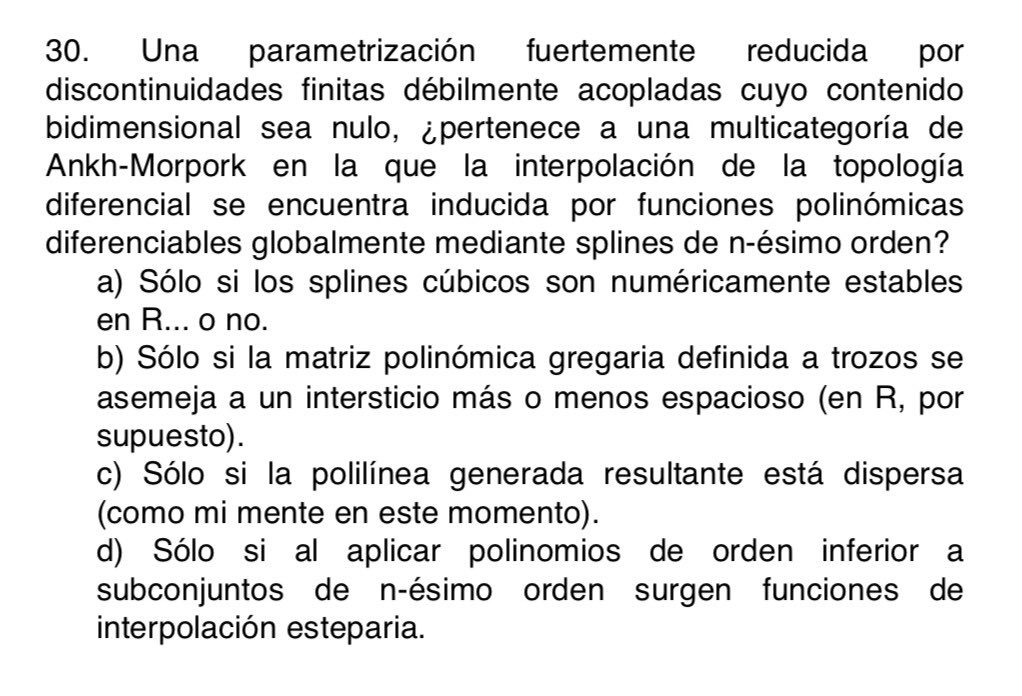 pacastillo's tweet photo. En el segundo parcial de este año, la #pregunta30 de #SWAP_UGR ha sido de Matemáticas: https://t.co/rKPzqlNraH