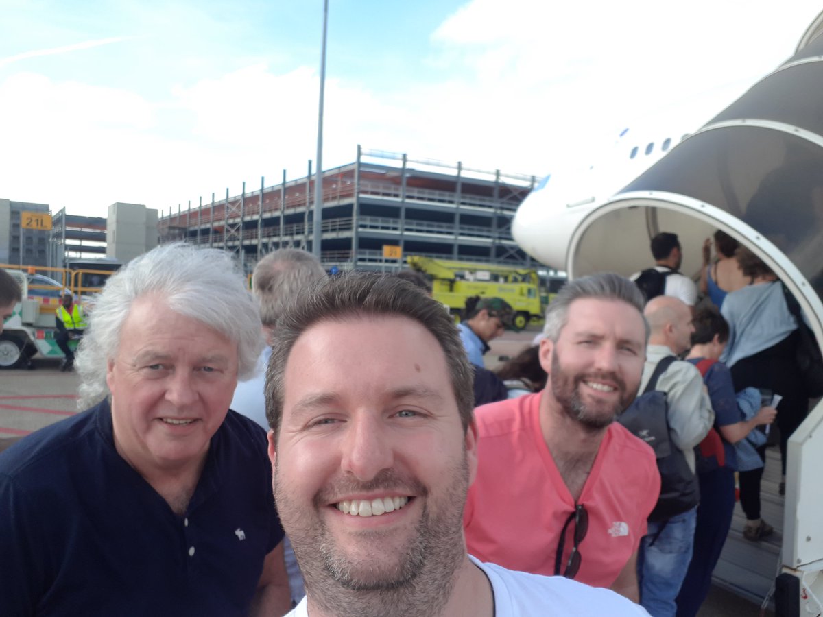 On our way to #Madrid for #UCLfinal with two people who matter. So blessed for this opportunity #COYS #Spurs #THFC