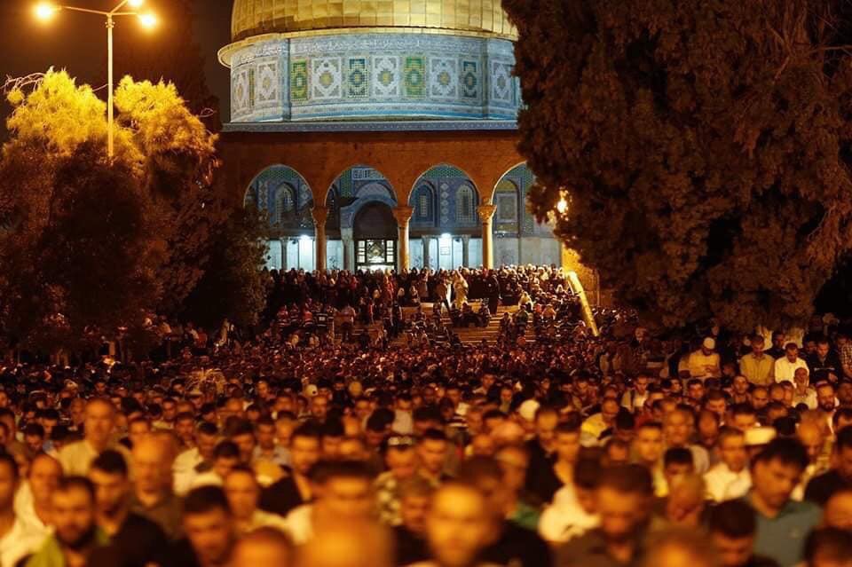 MahmoudBudair's tweet photo. صلاة القيام في ليلة القدر من المسجد الأقصى المبارك❤️🇵🇸 https://t.co/rY8N0iLlvv