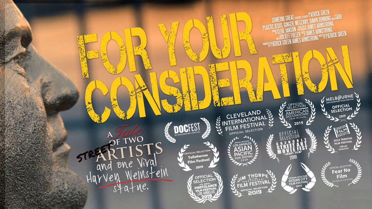 Come see <a href="/fycdoc/">For Your Consideration Doc</a> at the Shorts 2: ART is the Alternative at <a href="/SFIndieFest/">SF Indie Fest</a> #SFdocfest TWO SCREENINGS - June 2 &amp; June 4 at the <a href="/roxietheater/">Roxie Theater</a> TIX: roxie.com/ai1ec_event/sf… #filmfestival #SanFrancisco #indiefilm