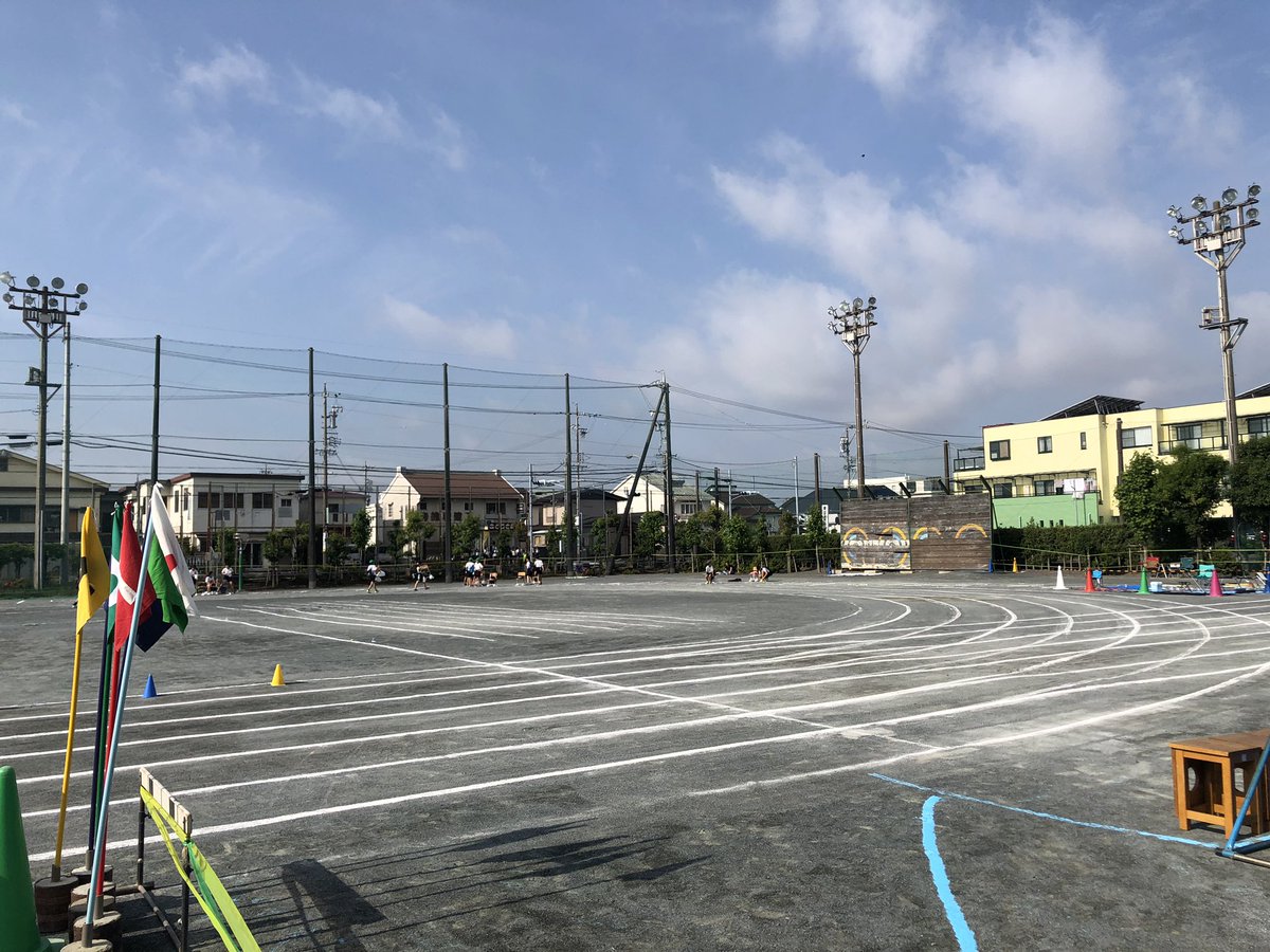 運動会場所取り