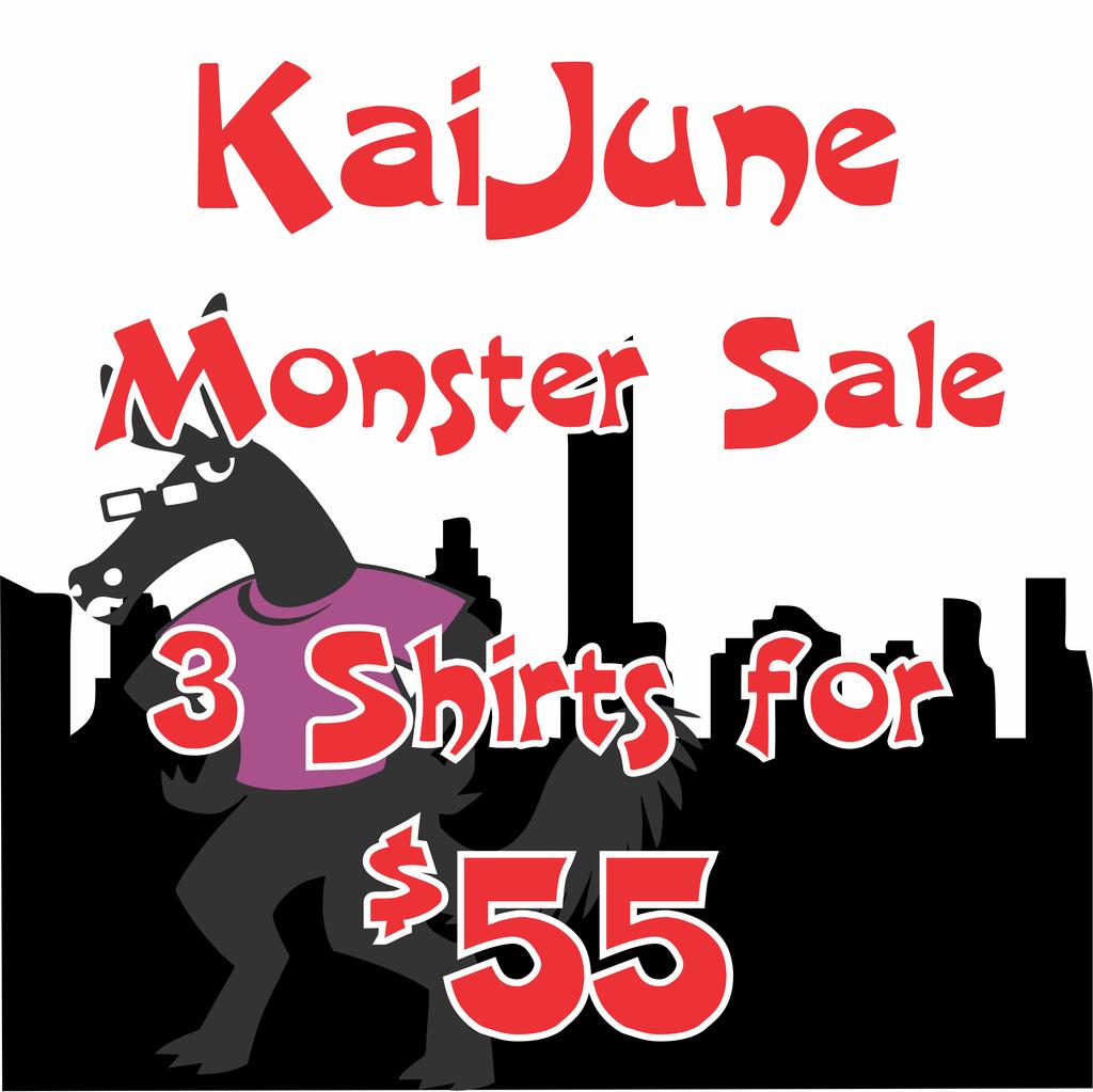 aardvarktees's tweet photo. June is for Giants!  3 for $55* on all Kaiju-related designs. No code required. (Makes a GREAT Father's Day gift, as well!)
#kaijune #kaiju #kingofthemonsters #gojira #godzilla #zilla #sale #summersale #bogo #fathersday #gift #gifts #fathersdaygifts #dad #momlikesittoo #gfest https://t.co/27ybMaJN7G