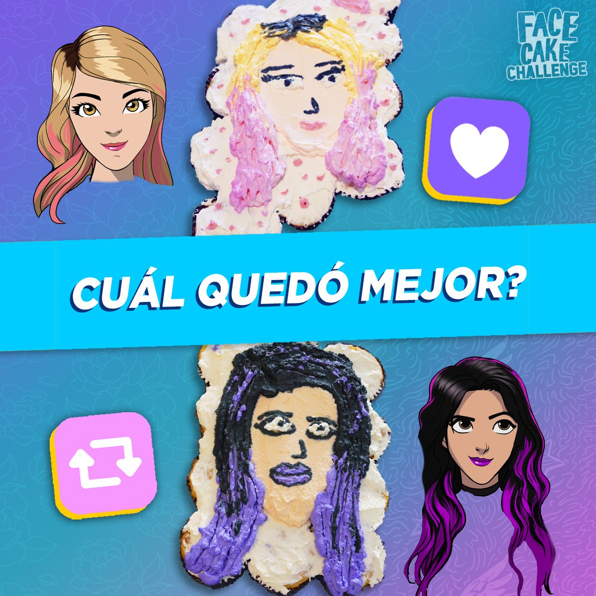 PlaticaPolinesi's tweet photo. Quien creen que tenga mas talento para dibujar?😂 Comenten un corazón morado💜 si Karen o uno rosa💖 si Lesslie 
Ya vieron ese video?? https://t.co/5XFSNtDoZB