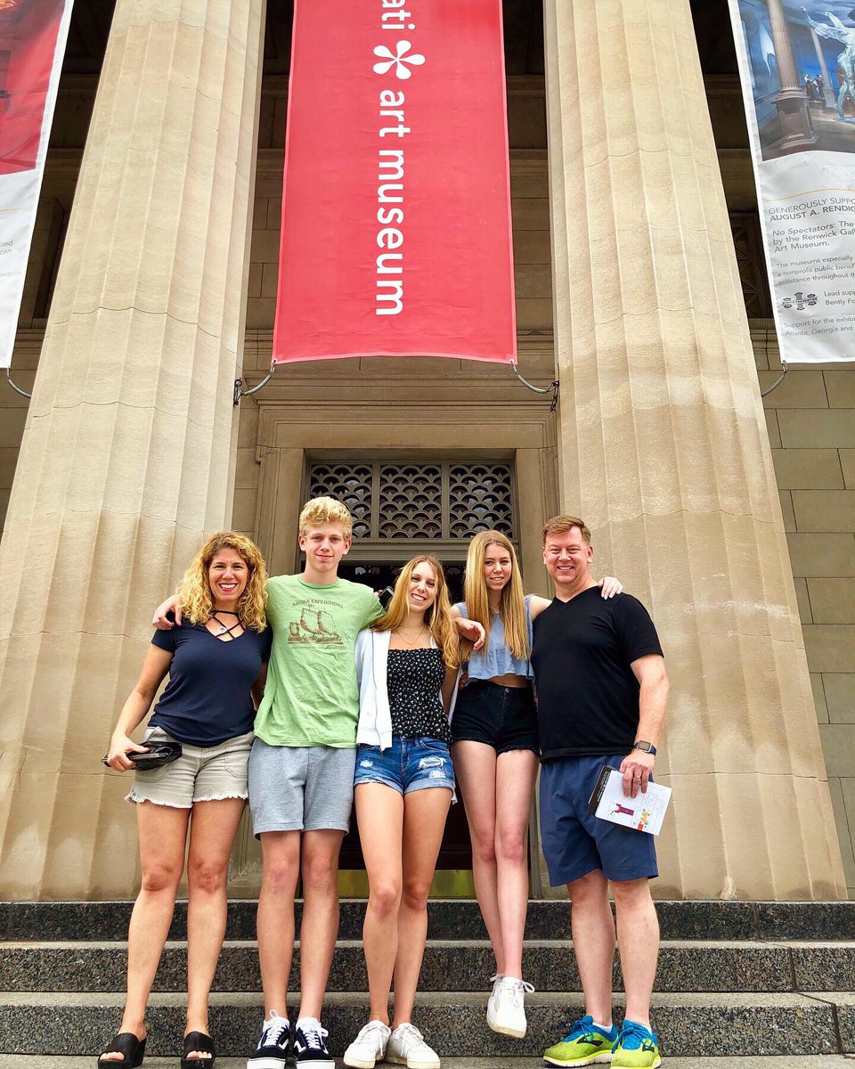 SSingerNourie's tweet photo. So grateful for this awesome family, and our last TeamNourie outing before these 3 disperse for each of their SummerOf2019 adventures. In 9 weeks, we’ll huddle, everyone’s worlds a bit bigger, &amp; debrief. #notlostonme #lovemyfamily #makeitcount #momofawesomeness https://t.co/U7N2CxZxnZ