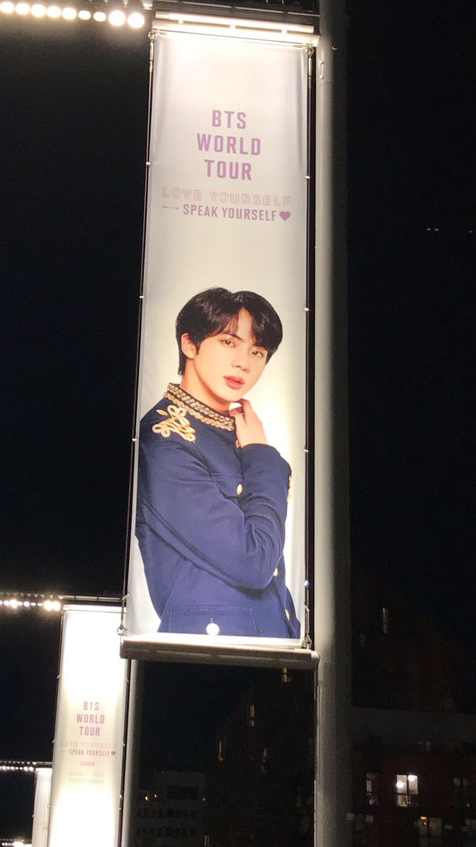Sam11056's tweet photo. Outside Wembley!! #BTSatWembley https://t.co/NdKx8mToRd