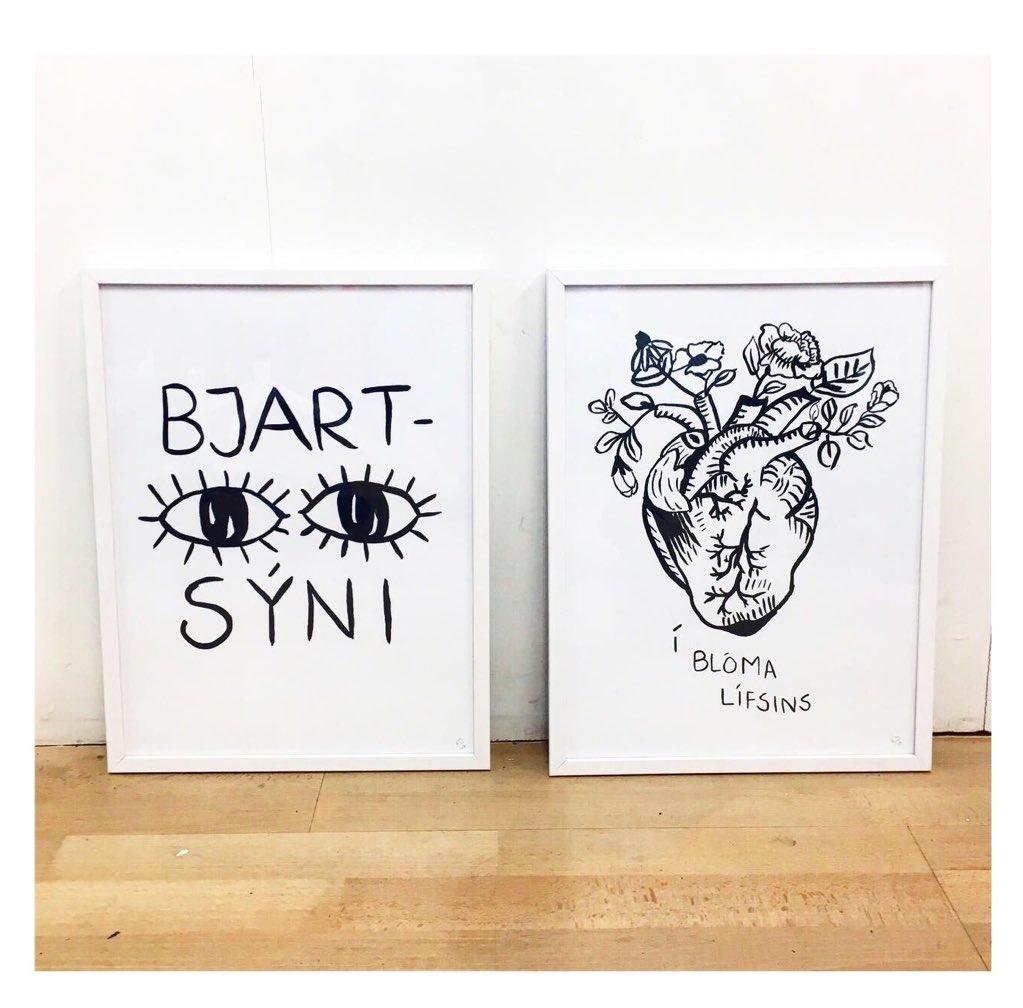 Ef ykkur vantar list eða bjartsýna útskriftargjöf á ég þessar glænýju myndir í 15 númeruðum eintökum, í stærðinni 30x40 á 10.000kr ☺️☀️