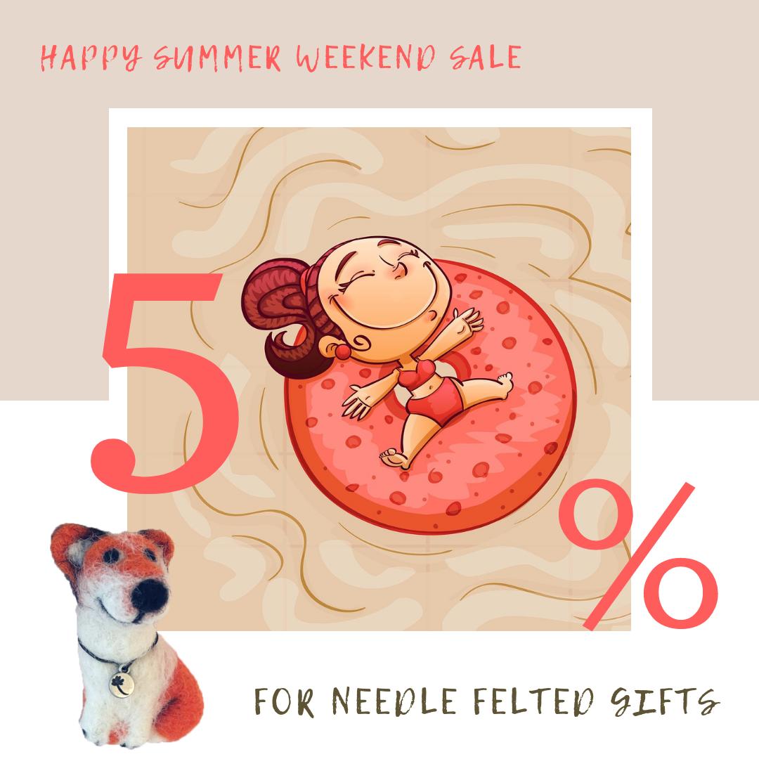 OlessiaWoolPets's tweet photo. Happy Summer gifts with 50% off Sale at https://t.co/Ok19Dhn2ai
#etsy #handmadewithlove #gift #Dog #sale #etsysale #needlefelted #animals https://t.co/b8rGW0veDk