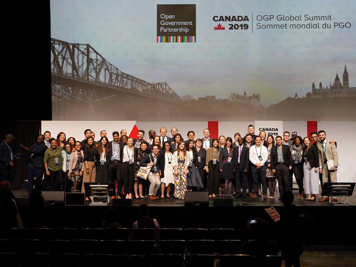 That’s a wrap! On behalf of OGP, we’d like to thank the Government of Canada for co-hosting the #OGPCanada Summit and to the more than 2,000 #opengov champions who accompanied us this year. We look forward to building more inclusive, open, and accountable governments - together!