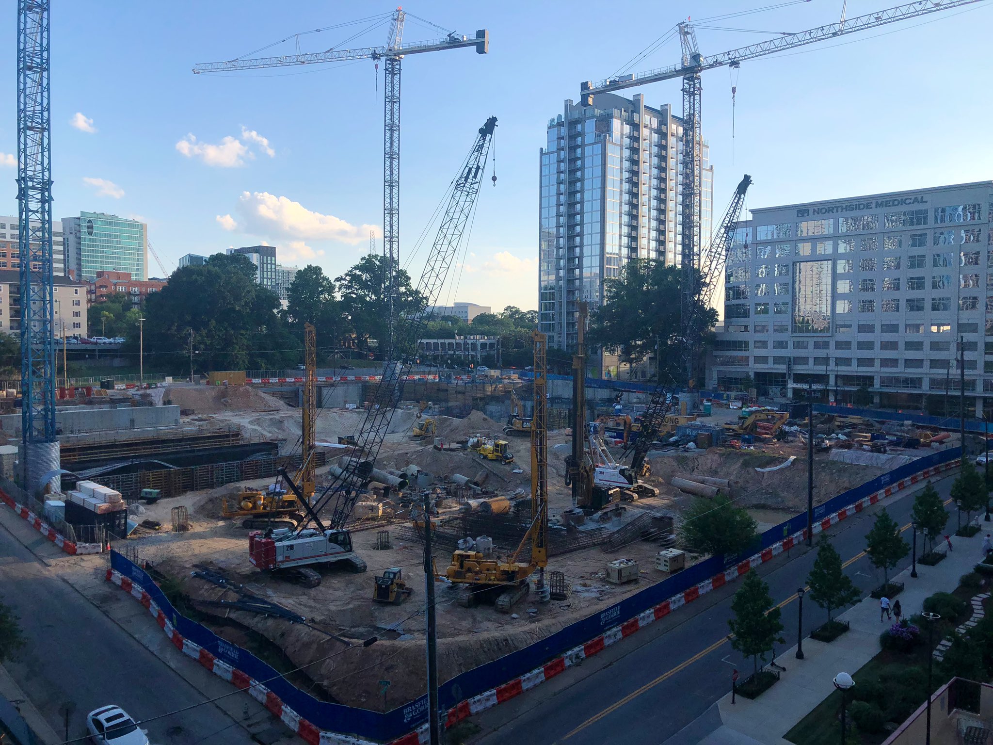 Chris Broughton Construction Progress 1105 West Peachtree