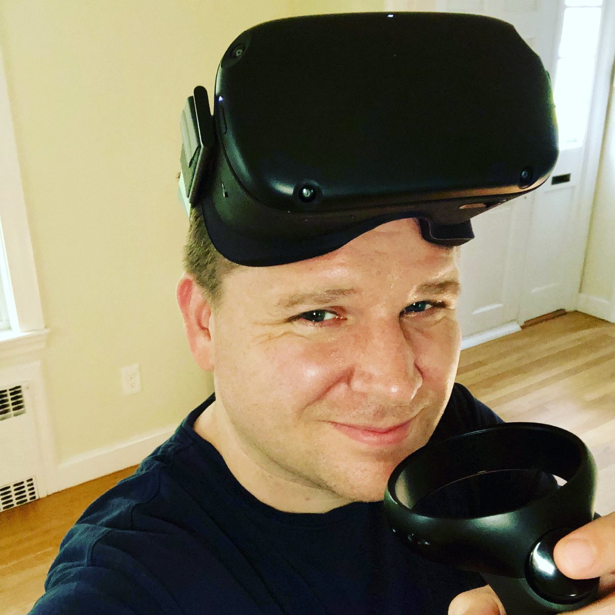 Huge fan of the #OculusQuest best anything ever - who’s up for hanging in #VR ?