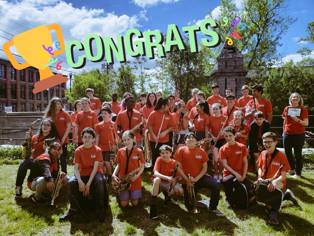. @IAcharterschool Middle School Advance band took home a gold medal last Friday at the Great East Festival. Congratulations to Ms. Destramp and all the student musicians!  #FlashbackFriday  #winning #proudmom