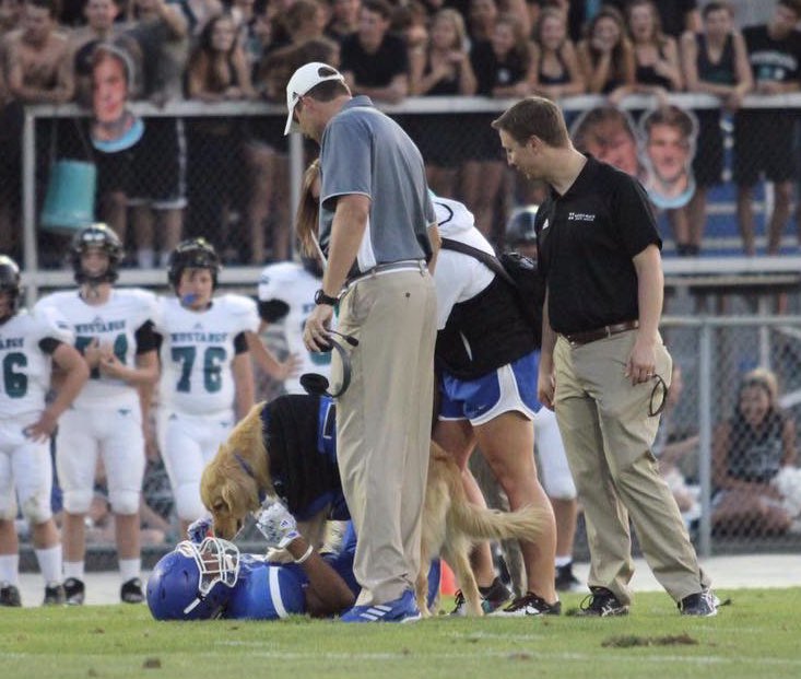 OCBoosters's tweet image. OCHS Athletics has a huge appreciation for Kim McElhinny.  She has been the athletic trainer at OCHS for the last 6 years. She has spent countless hours taking care of ALL the athletes. From treatments in the training room, tape (lots of tape), seeing athletes for PT,(1/2)