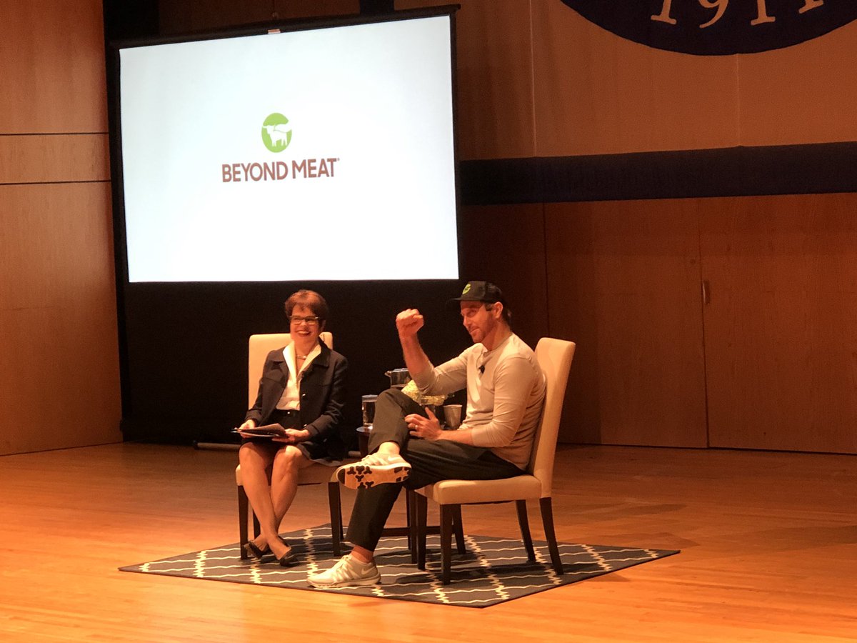 Connecticut College Athletics (@camelathletics) on Twitter photo Ethan Brown, founder of <a href="/BeyondMeat/">Beyond Meat</a> and former <a href="/Camel_Hoops/">Conn College MBB</a> player, delivered the keynote speech at #CCReunion. 🐪🍔🏀 Ethan Brown, founder of <a href="/BeyondMeat/">Beyond Meat</a> and former <a href="/Camel_Hoops/">Conn College MBB</a> player, delivered the keynote speech at #CCReunion. 🐪🍔🏀