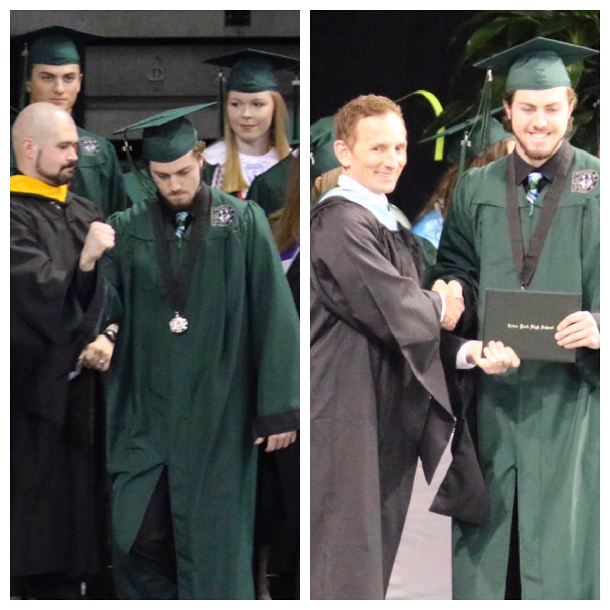 Our first child has graduated!!
Congrats Logan your parents are proud of you. Texas tech bound.