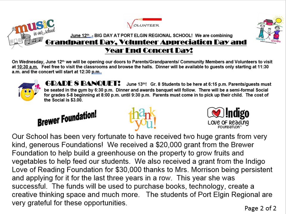 Port Elgin Regional School NB (@port_nb) on Twitter photo 