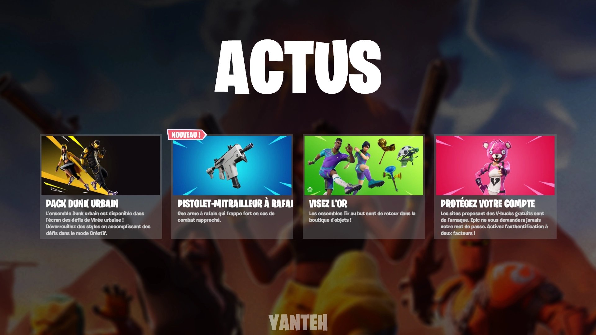 Yanteh French Fortnite Leaker On Twitter Nouvelles Actus - 