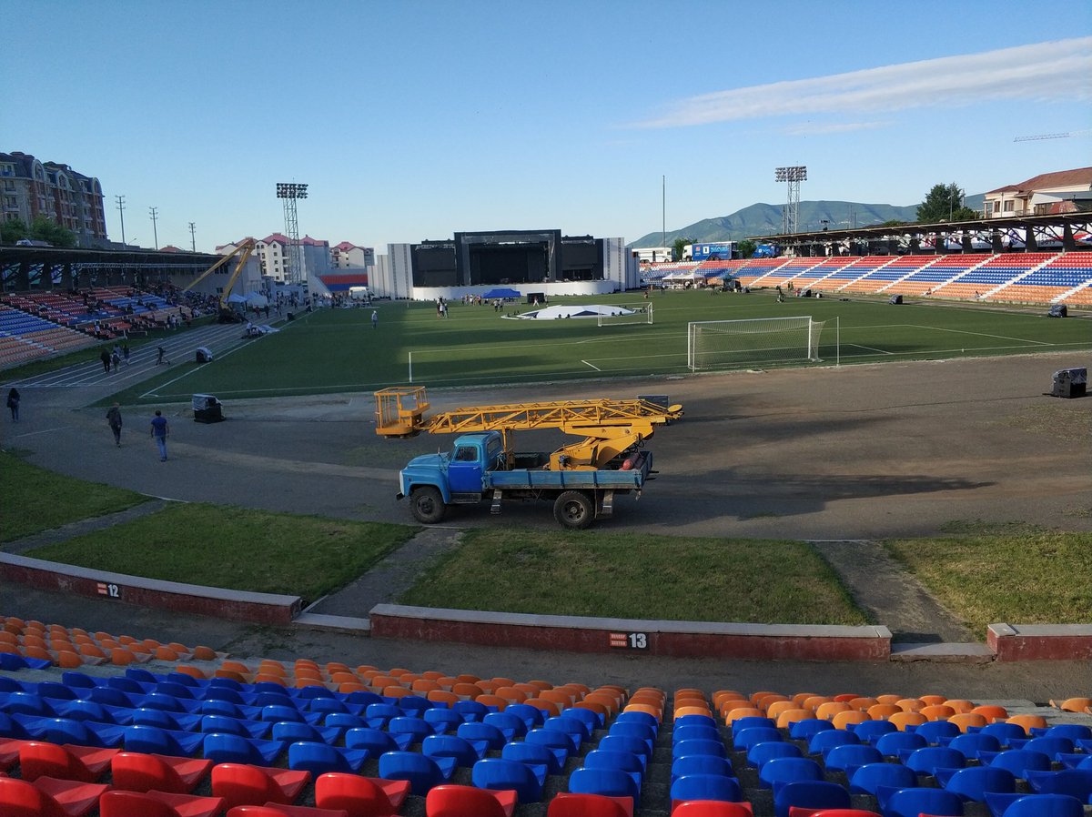 SaschaDueerkop's tweet photo. I couldn't dream of any other place to be tonight than #Artsakh. The opening ceremony this country will stage tonight will be simply out of this world. Passion, love for Artsakh and football, incredible hospitality and the best backdrop any stadium can have - I can't wait! https://t.co/kKNm549uJ5