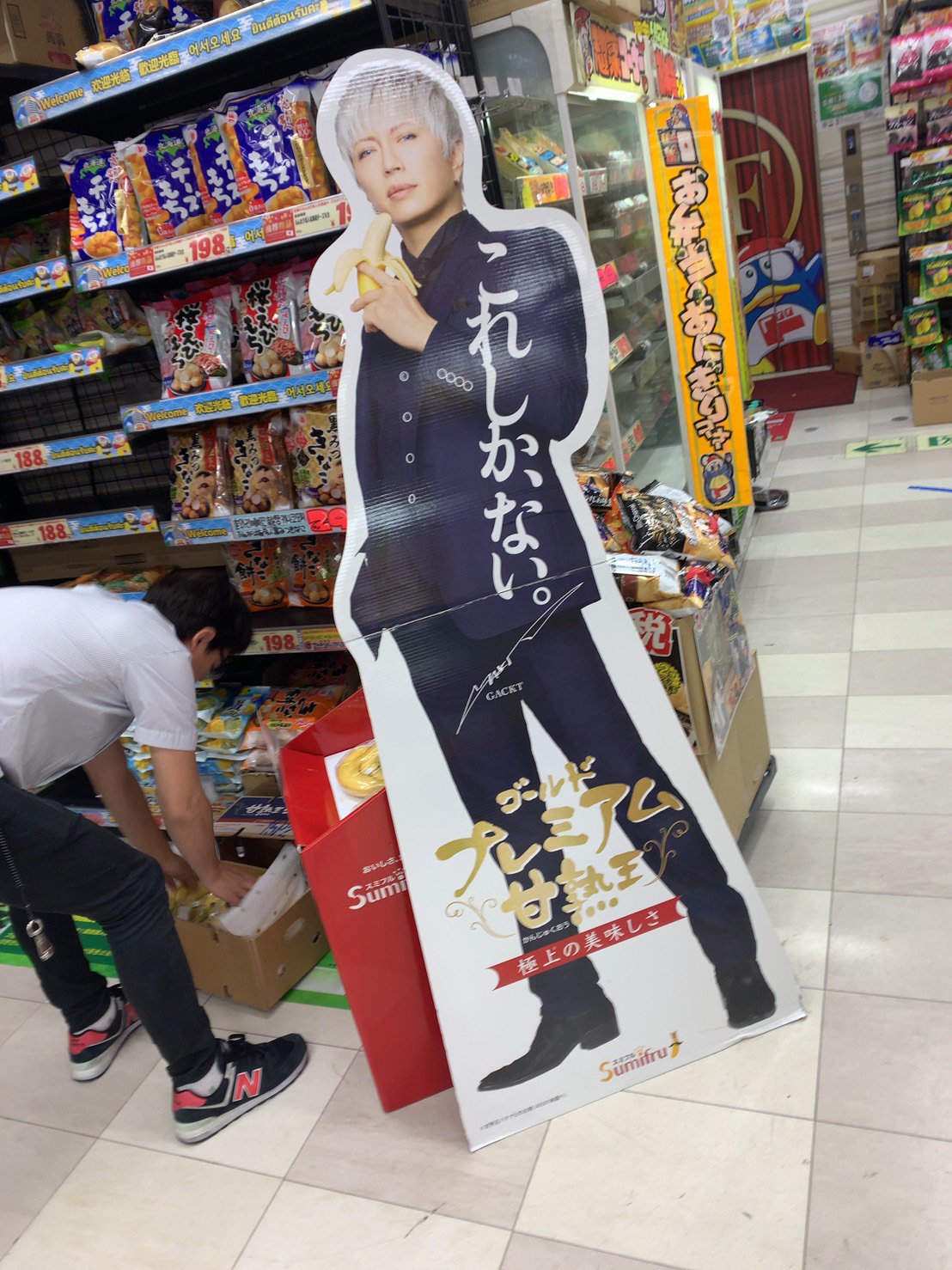 GACKT 等身大パネル