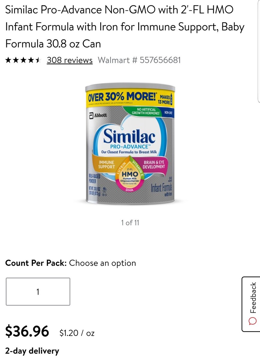 ProductsCoupons's tweet photo. #Babyformula 
STAR RATING: ⭐⭐⭐⭐
#formula #mother #milk #Babyboy
#babygirl #Baby #shoppingonline #shoponline  #shopaholic #shopnow #shopee #shopetsy #shoping #shoplocal #babyfever #shopper #Walmart #shopping #shopeeid #onlineshopping #shops #shop #RT ➡️https://t.co/NtQNLEOq2m https://t.co/1PKKRphD7g