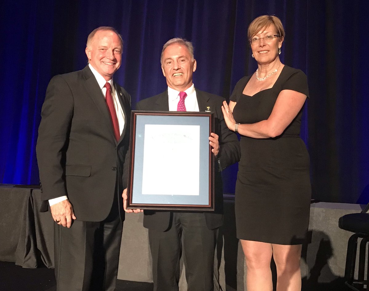 ACSMNews's tweet photo. ACSM is privileged to present Dr. David C. Poole of @KState with the ACSM Citation Award at #ACSM19. https://t.co/V2HEvbP3Vu