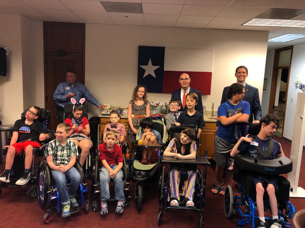 MattKrauseTX's tweet photo. Without a doubt, one of the highlights of the 86th was being able to provide some help to @fragilechildTX! Honored to fight for these kids-see the gloves.🙂 

A huge thanks to @RepDennisBonnen, @electcharles, @tparker63, @leachfortexas, @MorganMeyerTX &amp; others for all their help! https://t.co/8eHcydY1qo