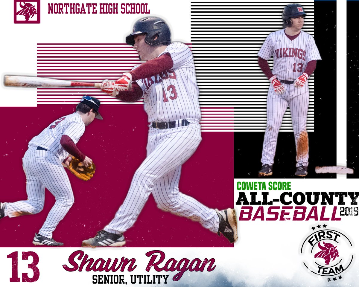 CowetaScore's tweet photo. 2019 All-County Baseball 
Northgate High First Team Selections
@andrewbaldwin2_ @SRagan13 @Elliottv_99 @jennings__10 https://t.co/e3iDztvSUr