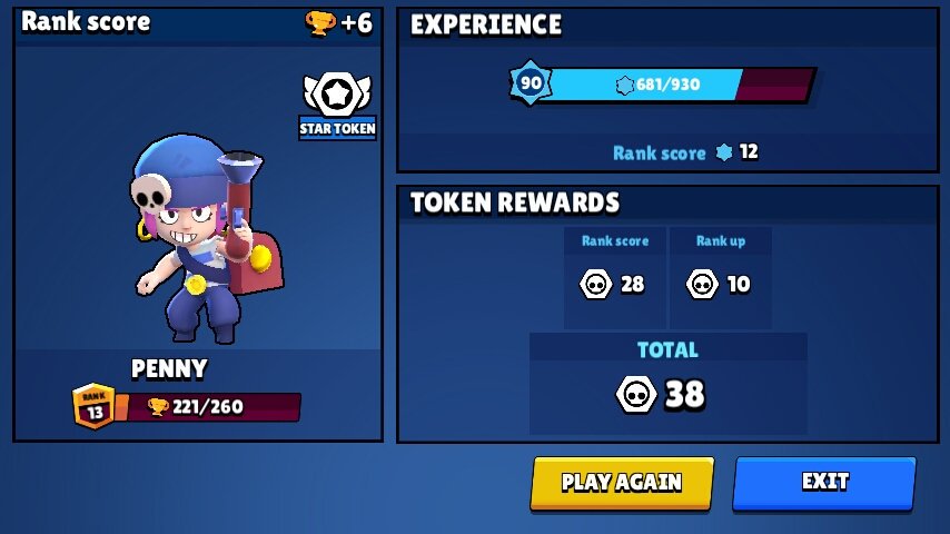 H3ywire's tweet photo. Got Penny to +220 trophies, now my 19th lowest brawler. Idk why I don't use her more often, she's really fun to use 
#brawlstars #penny https://t.co/04qXVOX0ry