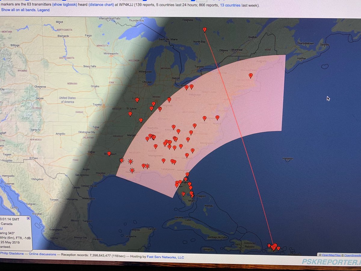WP4KJJ's tweet photo. 6m FT8 https://t.co/H8kl2cCGGV