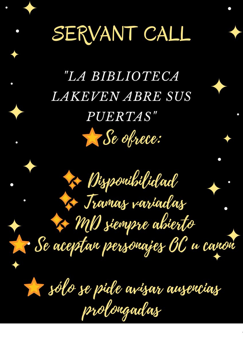 #Servantcall #FateRP 

❤interesados 

🔁 Para llegar a más gente.

Desde ya, muchas gracias.