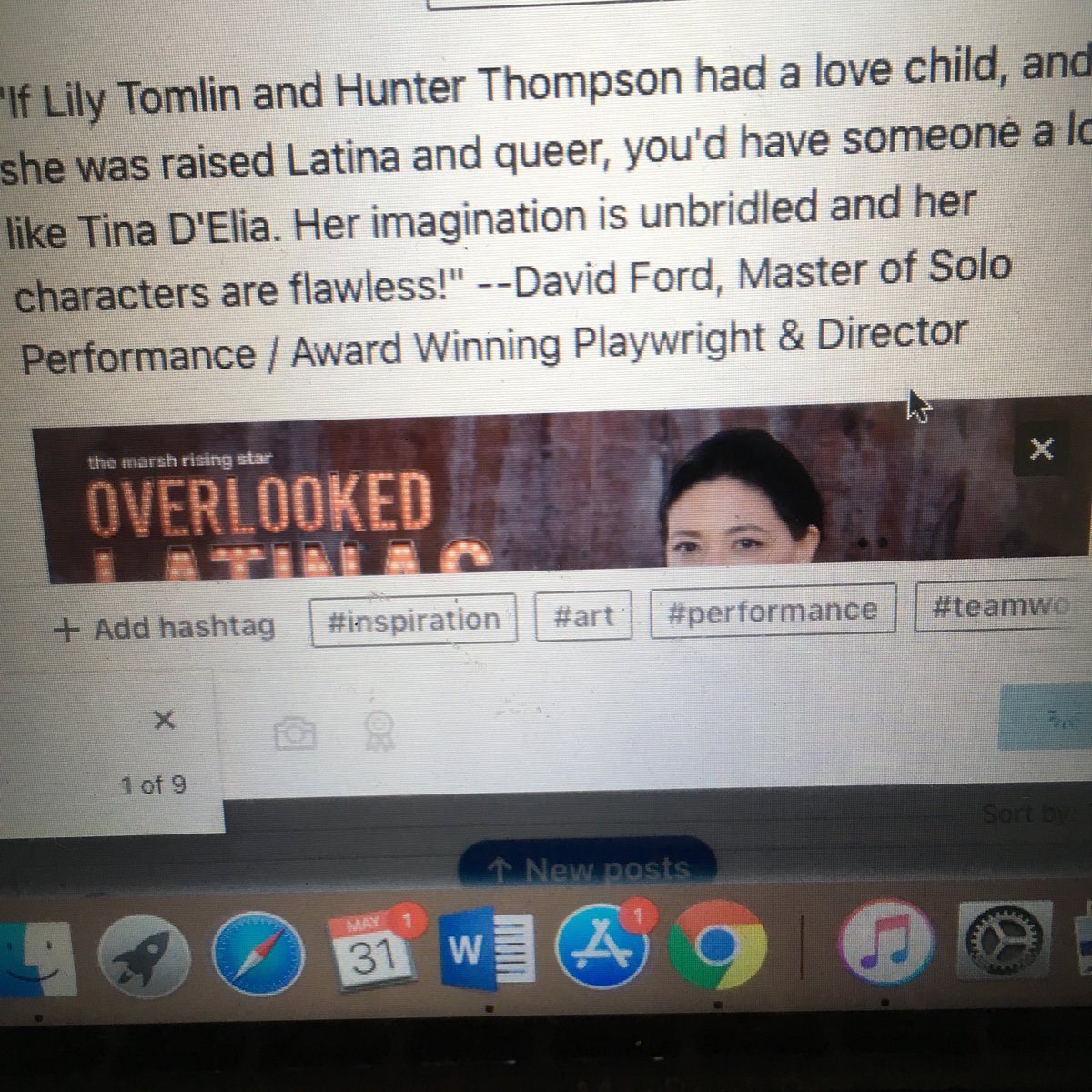 tinadeliasf's tweet photo. #Shero #Hero #honored ⁦@LilyTomlin⁩ #SoloPerformer #LesbianArtist #Trailblazer y #HunterThomas #Performer https://t.co/Pa4afaaawm