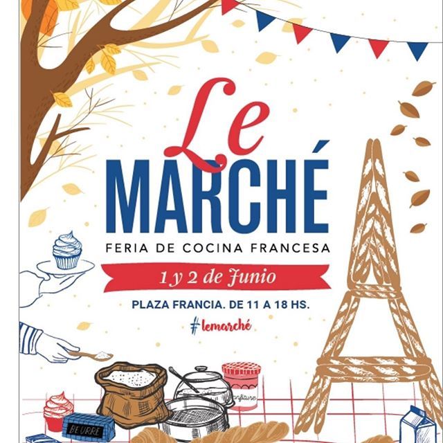 Mañana Sábado 1 y el Domingo 2 vamos a estar en . ...........🇫🇷 LE MARCHE 🇫🇷 ..........
.
.
Te esperamos de 11 a 18 hs con los postres y pastelería francesa más rica!
.
🍫 Paris  Brest
🍫 Opera Petite Gâteaux
🍫 Eclairs
🍫 Croissant almond
🍫 Pain aux… bit.ly/2WmWG8o