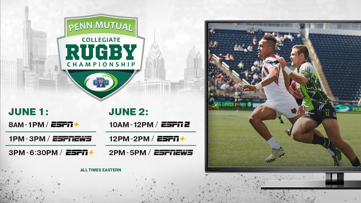 Can’t make it to #Philadelphia for the #PennMutualCRC? We’ve got you covered. #ESPN