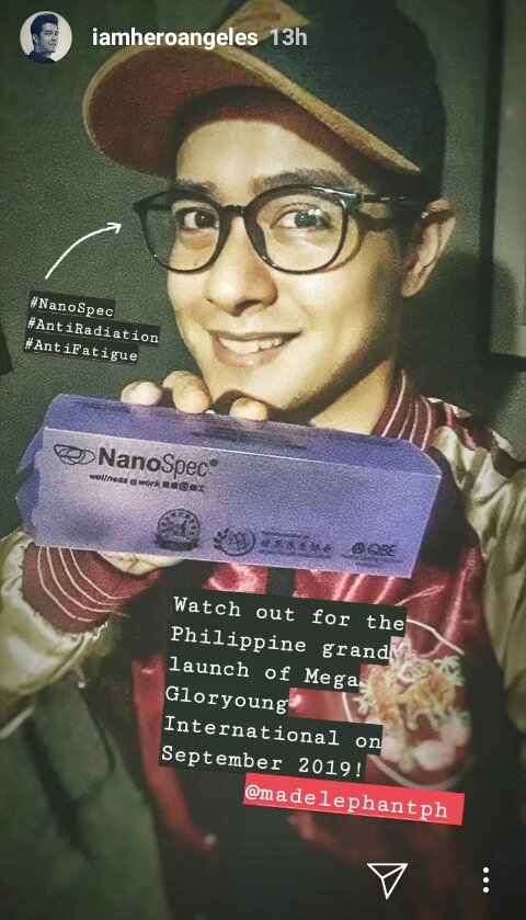 margadelux's tweet photo. .@iamheroangeles IGs 053119

Watch out for the Philippine grand launch of Mega Gloryoung International on September 2019!
@MadElephantPh 

#NanoSpec 
#AntiRadiation
#AntiFatigue https://t.co/yXfbB1dfCJ