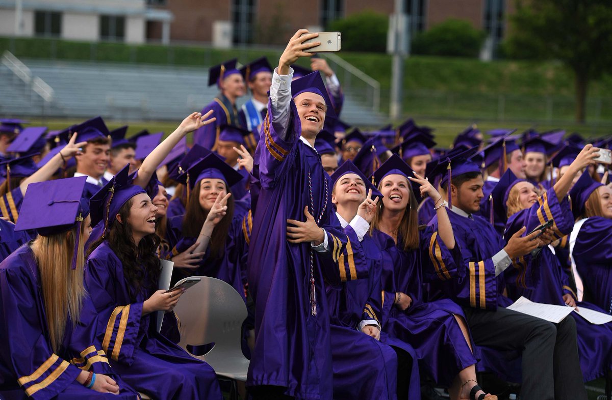 Jmalmont's tweet photo. Boiling Springs High School held their Ninety-Seventh Annual Commencement ceremony Friday night at Boiling Springs High School. Photo gallery: https://t.co/aVrAdUQb1n @cumberlink @South_Middleton https://t.co/PprYJHNaBt