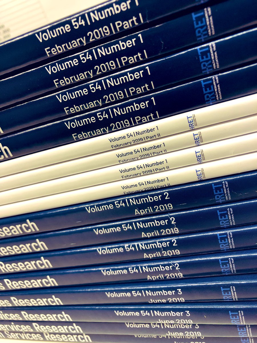 hsr_wiley's tweet photo. All 2019 HSR Journals in time for the big weekend!
#ARM19 #HSR2019 https://t.co/Rqqy20UQ3D