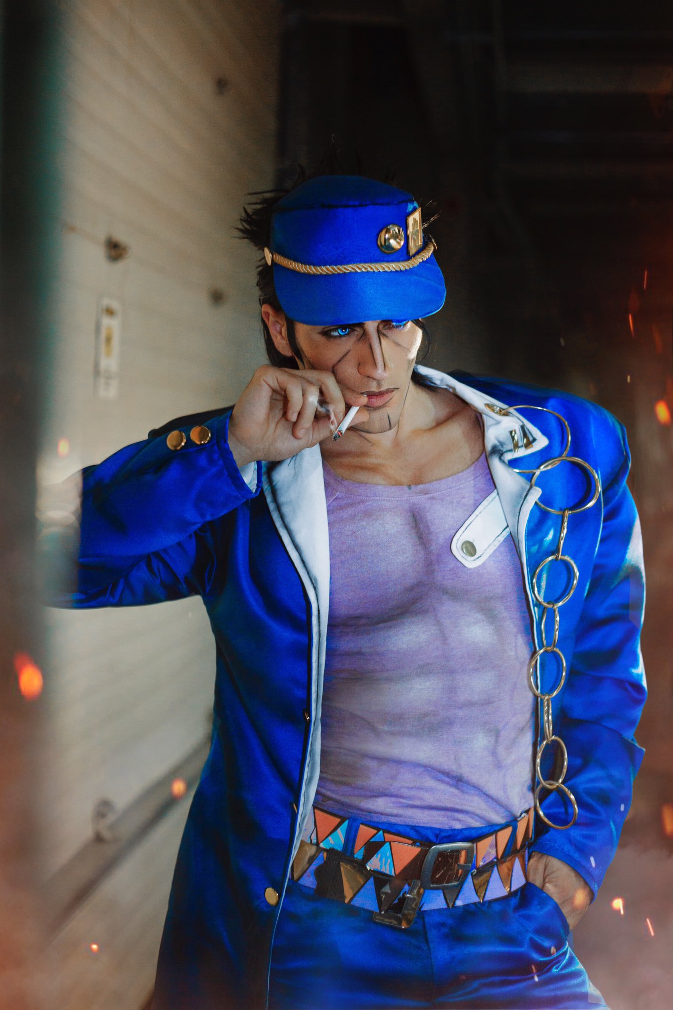 My Jotaro Kujo cosplay (with Star Platinum) ^ ^/ : r/StardustCrusaders