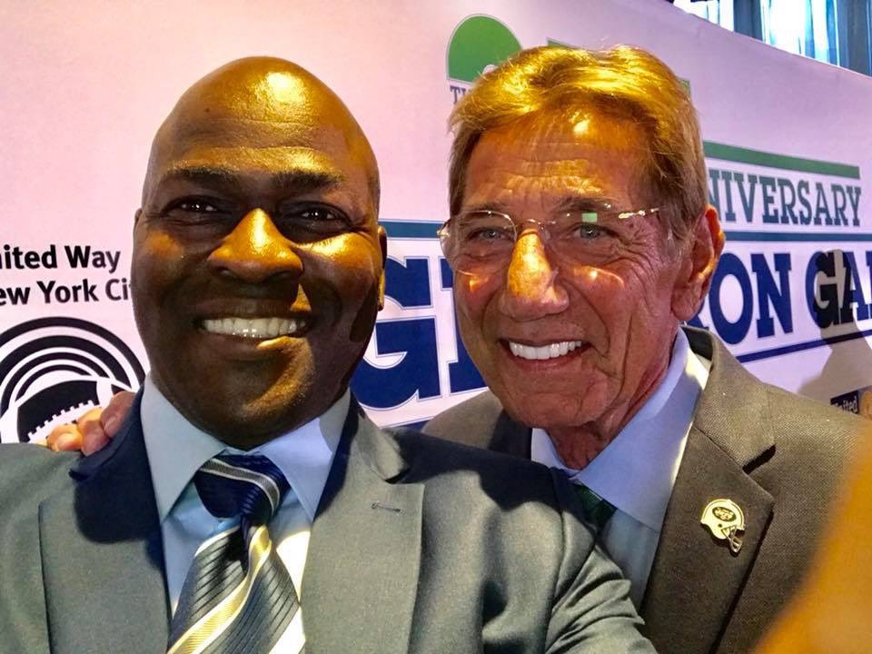 Happy Birthday to these legends Joe Namath and A pleasure to be in their presence! 