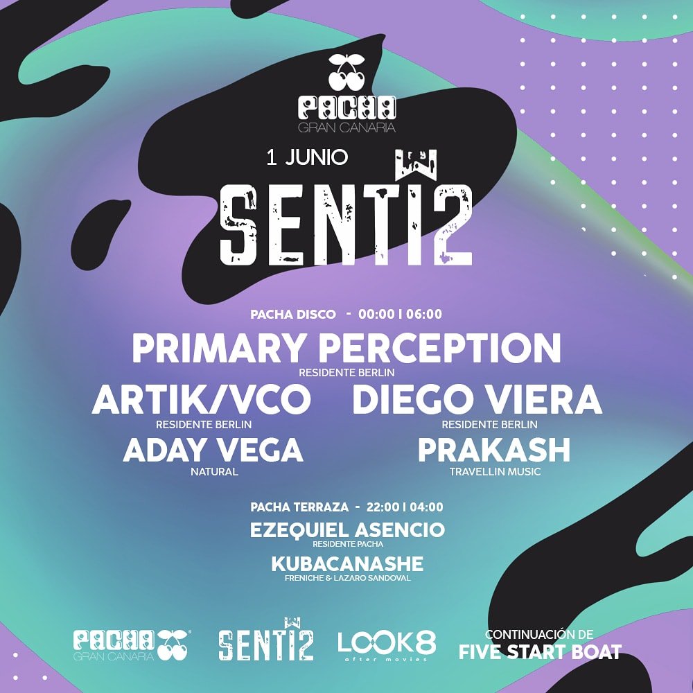 prakashpeswani's tweet photo. #Senti2 @ #PachaGranCanaria Saturday 1st June 2019! #prakashmusic #primaryperception #diegoviera #vco #grancanaria #canarias #maspalomas #deephouse #techhouse #techno #acidhouse #detroit https://t.co/4JerpY80Tk