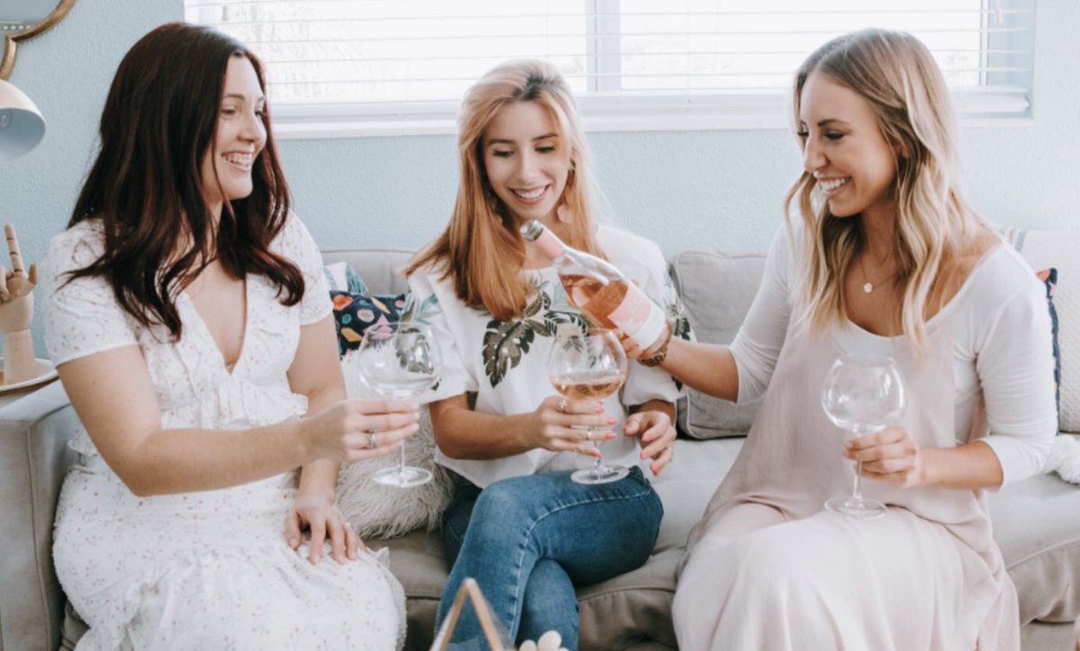 Grab your girlfriends and Rosé the day away.