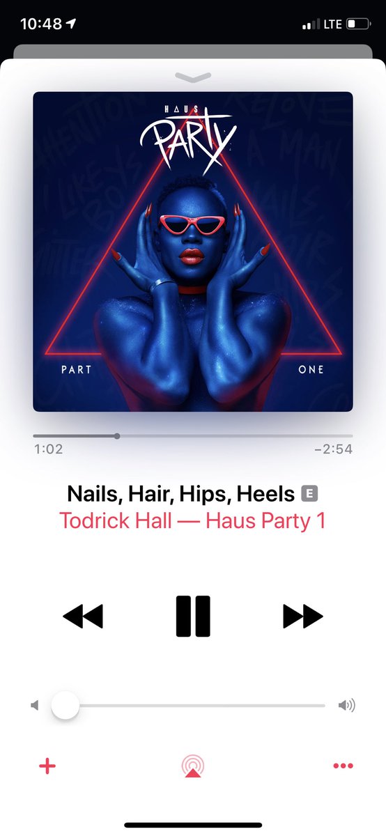 Oh my god... guys this album is THE album for Pride Month. It goes HARD 😩😍🏳️‍🌈 @todrick