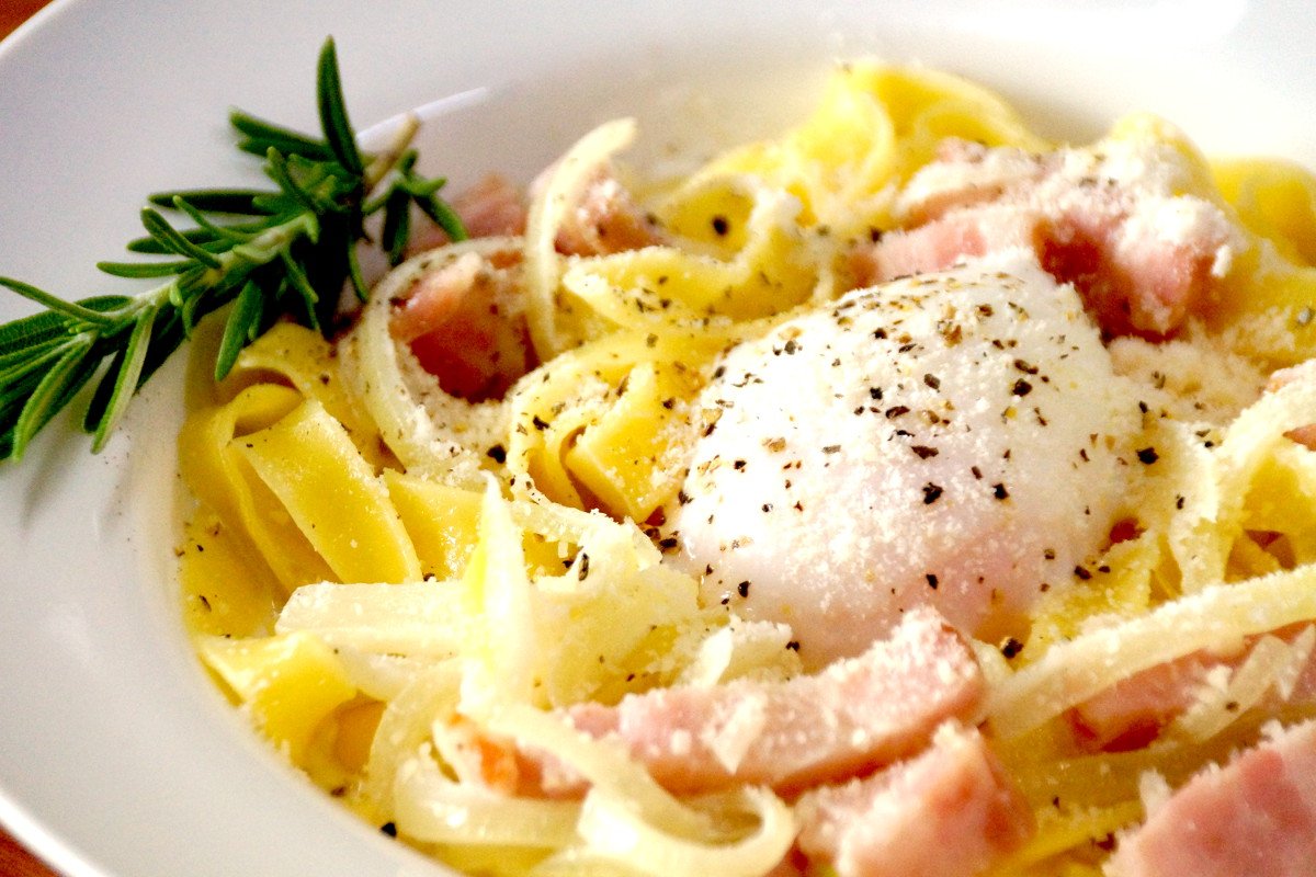 スキル 台所召喚 はすごい 温泉卵のミルクカルボナーラ しっぽタヌキの活動報告