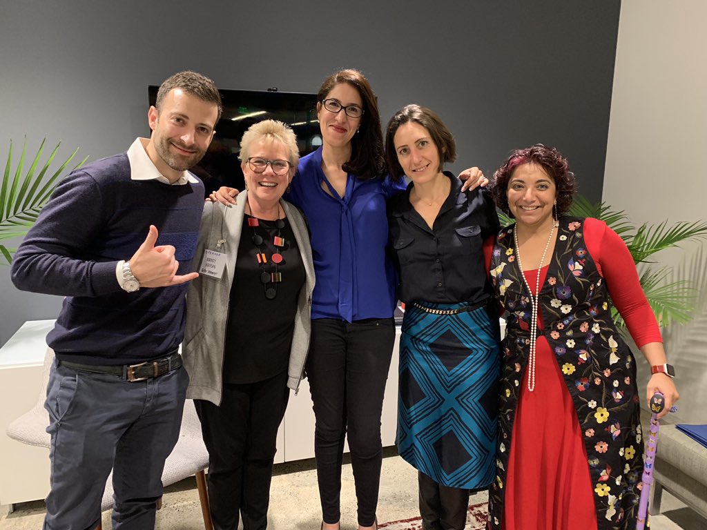 AlaouiLamya1's tweet photo. Great conversation with @WendyConnects, @urvib, @Luca__Rosetti &amp; @Aurele about Leadership &amp; authenticity.Thank you for the invaluable insights and many thanks to @TheCLUBSV and @youralley for having us! #Leadership #people #authentic #values https://t.co/xawP6vEvKE