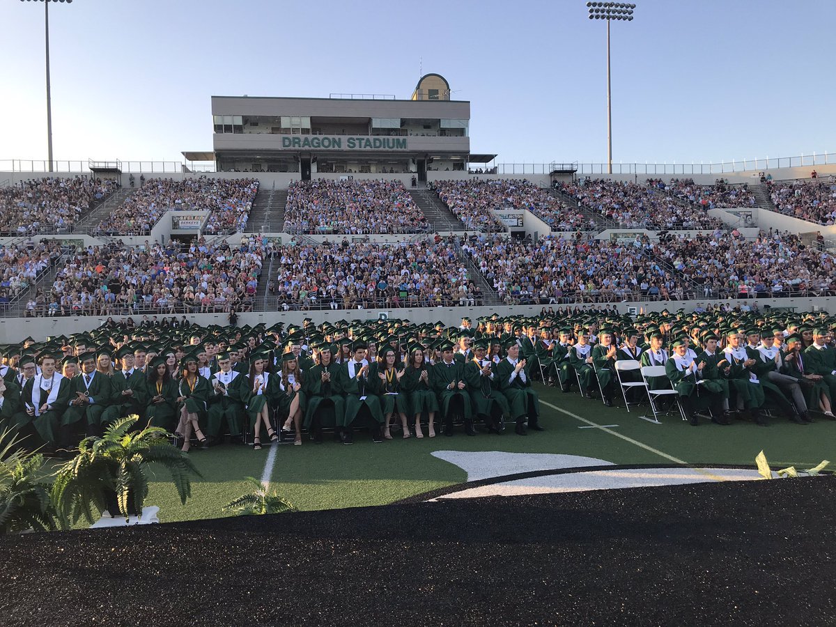 JulieThannum's tweet photo. Always a thrill to watch our Carroll Dragons walk across the stage to become graduates - love this class of 2019; they are some truly special people ๐ @cslanier7 @anikashah04 @jackryantucker
#TraditionNeverGraduates #CarrollGrad19 https://t.co/VDrR9CLGHb